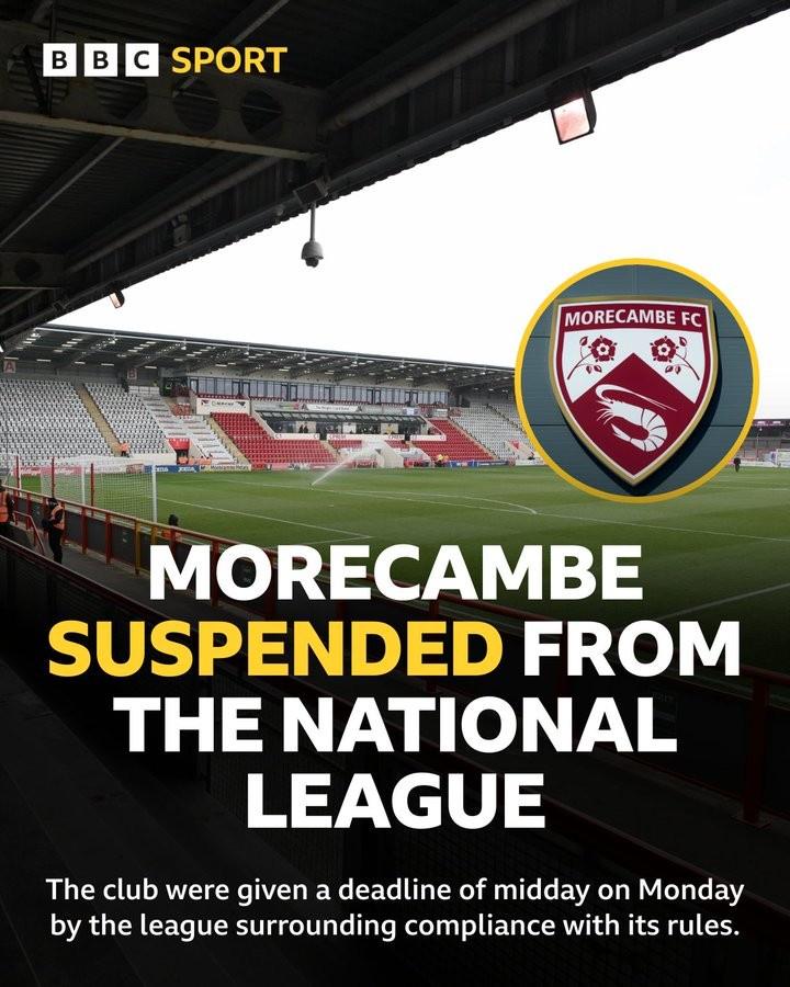 莫克姆参赛, 部以来, 部被全国联